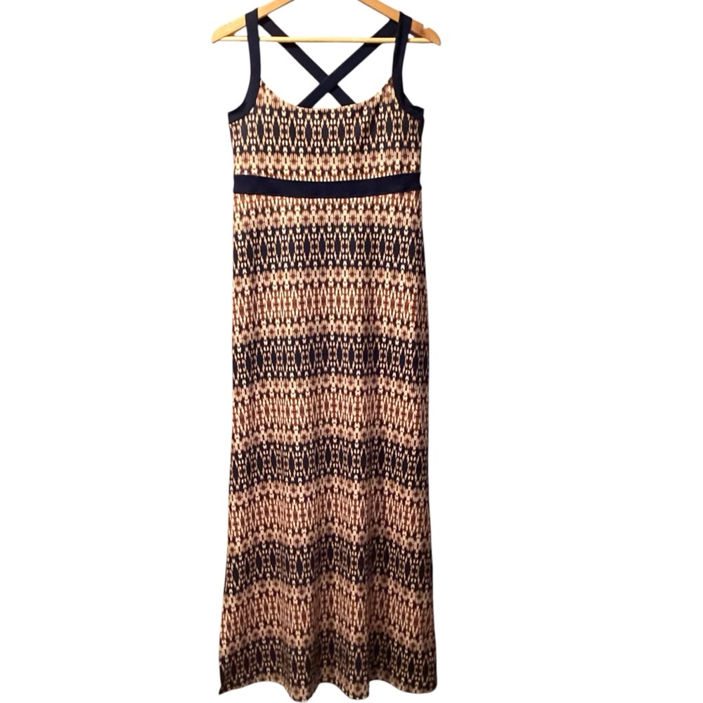 Eddie Bauer Women’s Sleeveless Aster Maxi Dress, Medium Stretchy
